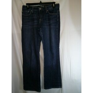 Lucky Brand Dark Wash Bootcut Jeans Low Rise Denim Womens‎ Size 6/28 Short